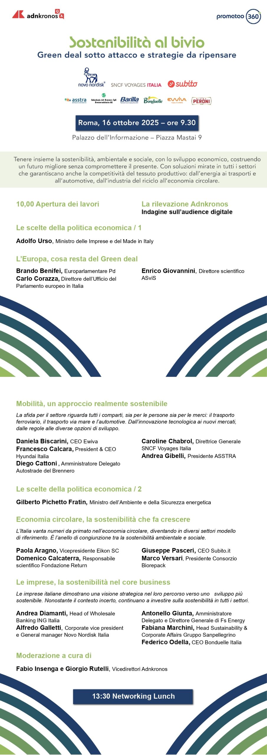 Programma Evento