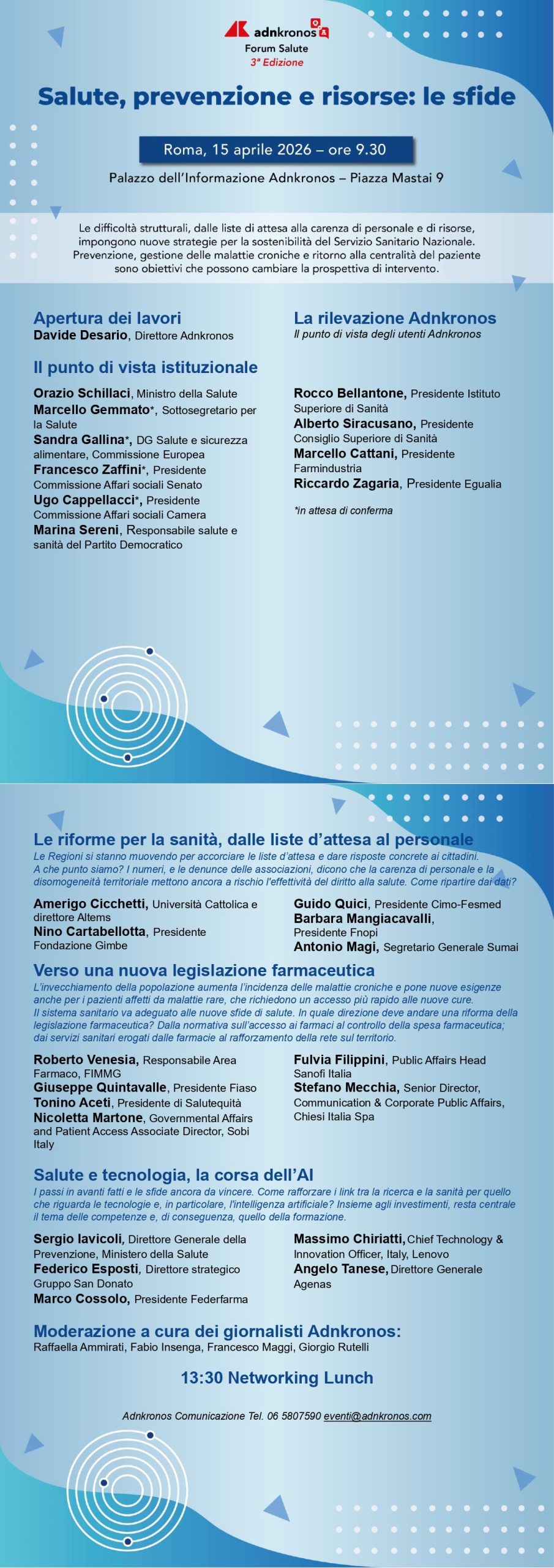 Programma evento