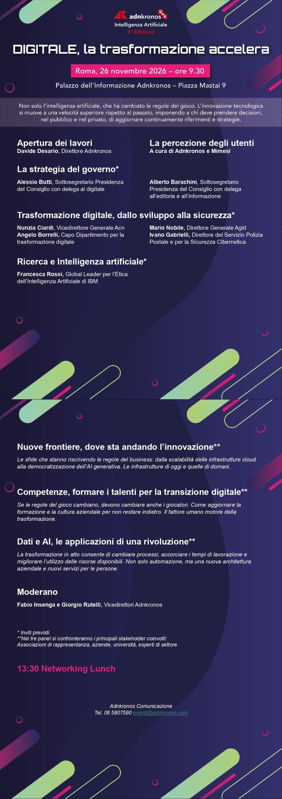 Programma evento