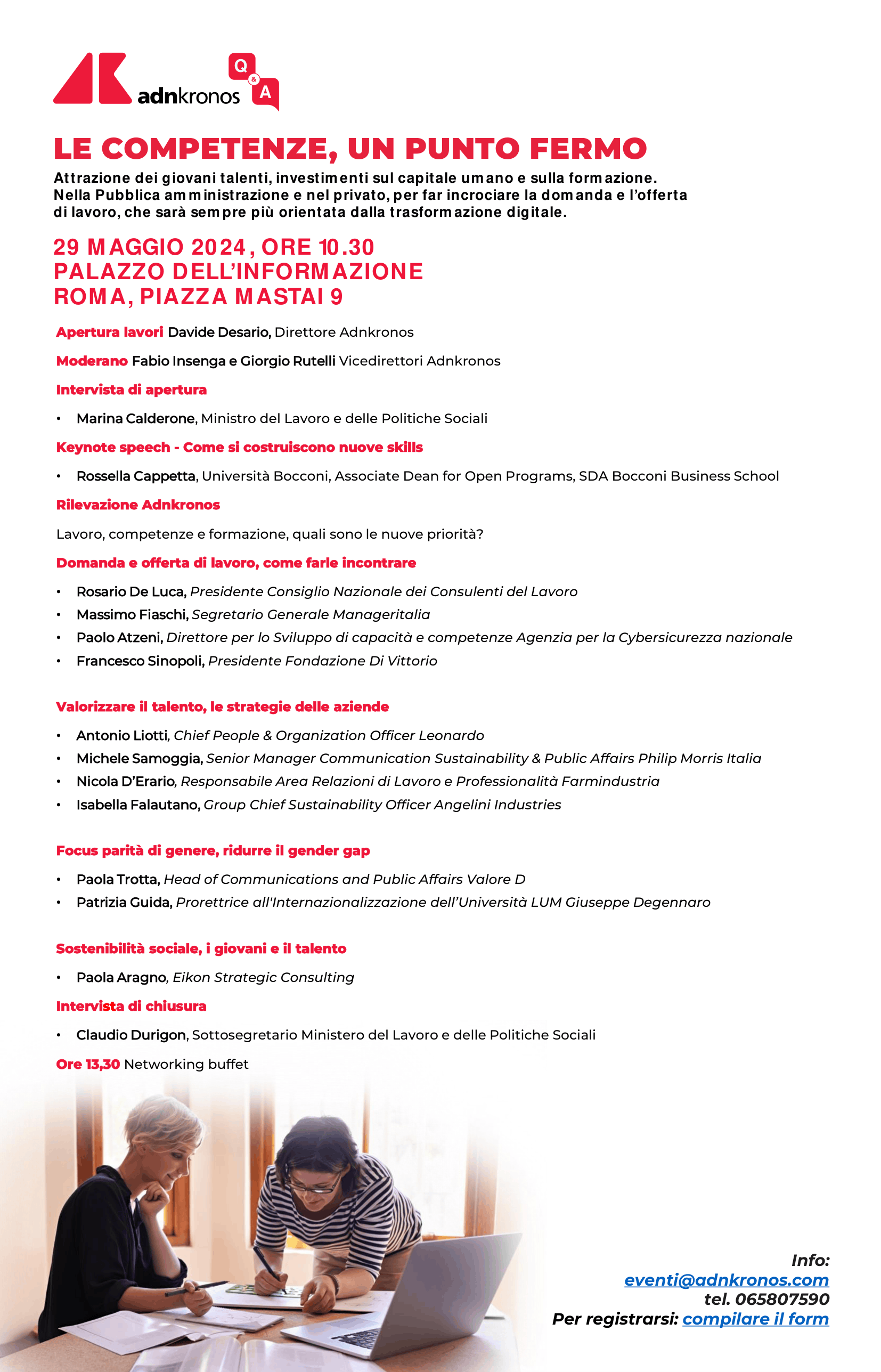 Programma evento