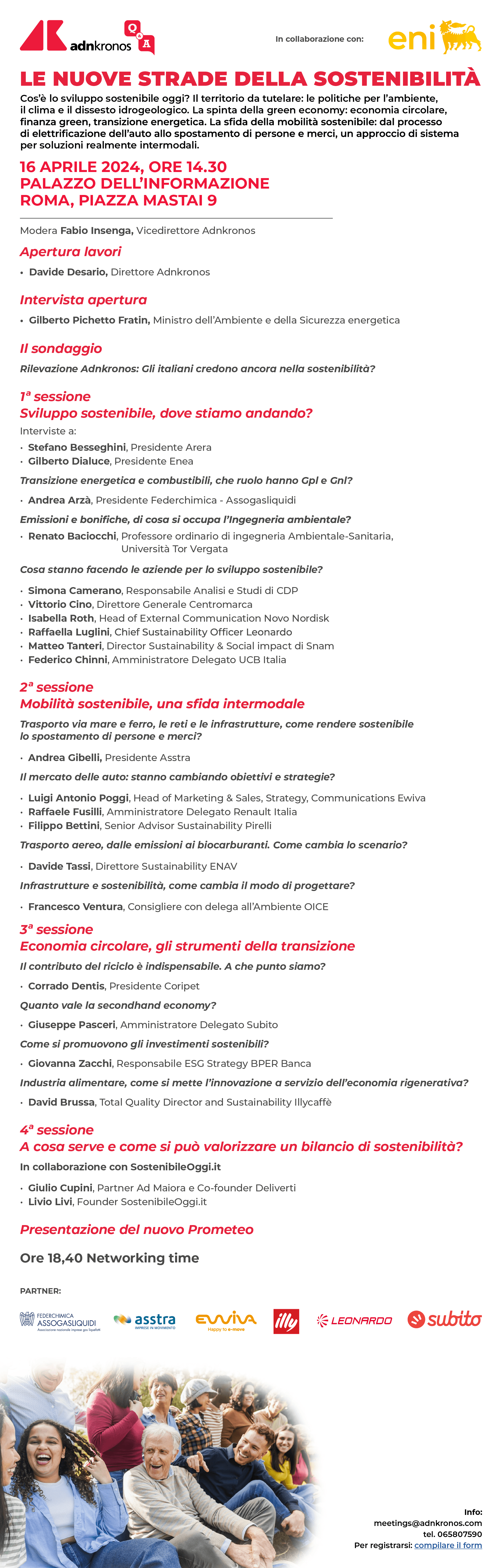 Programma evento